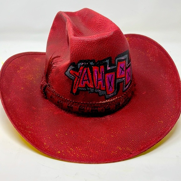 Cowboy Hat with Colour - Picture 3 of 4